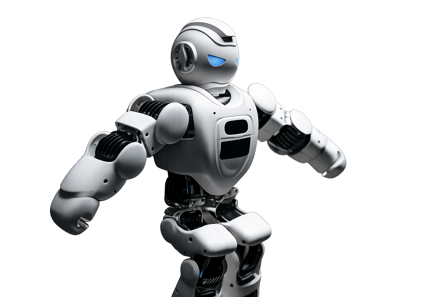Robot representing Spectrum's artificial intelligence